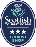 VisitScotland logo showing a rating of 3 stars